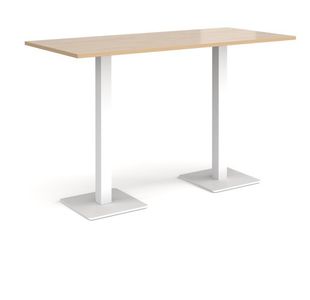 Brescia rect poseur table square bases