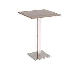 Brescia square poseur table square base