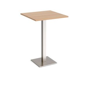 Brescia square poseur table square base