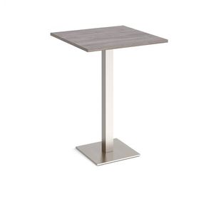 Brescia square poseur table square base