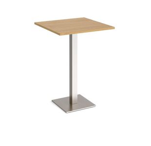 Brescia square poseur table square base