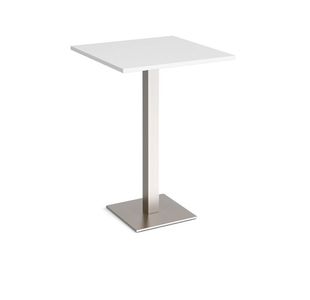 Brescia square poseur table square base