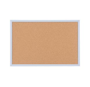 Pastel Cork Noticeboard Blue 60X40