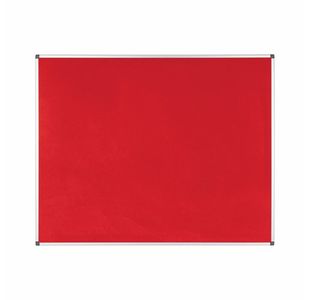 A9 Felt Noticeboard 150X120 Red