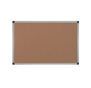 Bi-Office Cork Board 600x900 Alum Fr