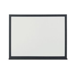 Bi-Silque Whiteboard 60x90cm Black Frame