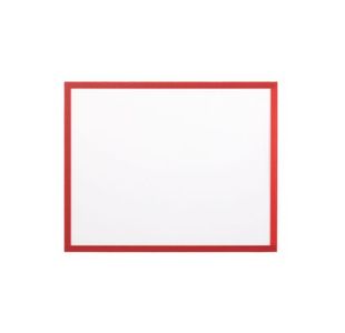 Adhesive Document Holder Red A4 Pk5