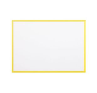 Magn Document Holder Yellow A4 Pk5