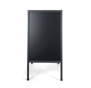 Bi-Office Black A Frame Chalk Board