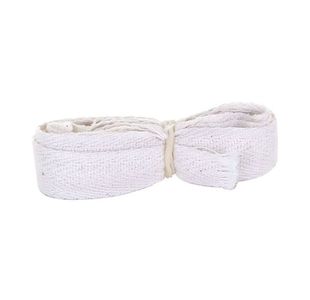 Beeswift Apron Ctn Ties 12Mmx2M Wht