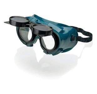 Beeswift Flip Front Weld Goggles Grn