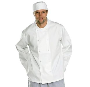 Chefs Long Sleeve Jacket White Xs