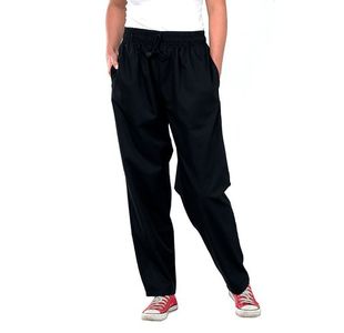 Chefs Trousers Black/White Xs