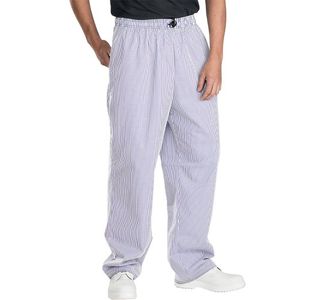 Chefs Trousers Navy/White Check S