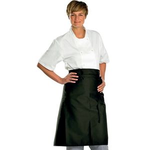 Beeswift Chefs Waist Apron Blk 36X29