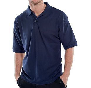 Beewsift Click Polo Shirt Navy Lg