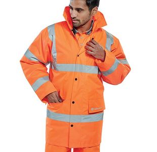 Constructor Hi Vis Jacket Orange L