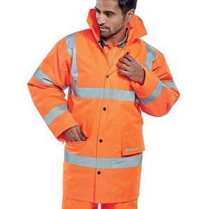 Constructor Hi Vis Jacket Orange Xl