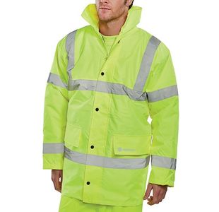 Constructor Hi Vis Jacket Sylw Large