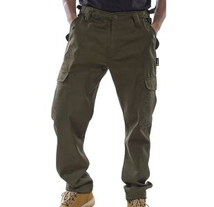 Beeswift Combat Trousers Ogreen 30