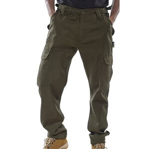 Beeswift Combat Trousers Ogreen 42