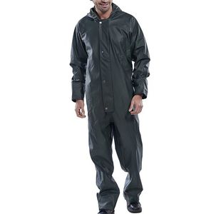 Super B-Dri Coverall Olive Green L