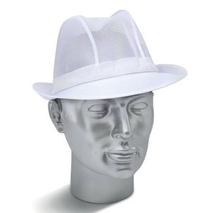 Beeswift Trilby Hat White Size Med