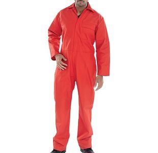 Beeswift Fr Boilersuit Red 50