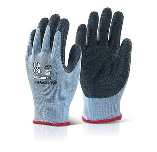 M/P Black Latexp/C Glove Xl