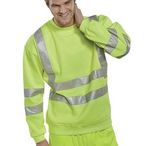 Hi-Vis Sweatshirt Syw S