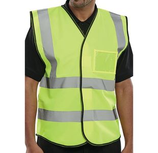 Beeswift Hi Vis Id Vest Syellow 4Xl