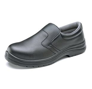 Micro Fibre Slip-On S2 Shoe Blk 3