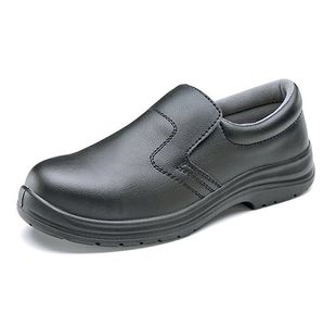 Micro Fibre Slip-On S2 Shoe Blk 5