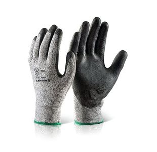 Pu Coated Cut Resistant Glove L 9