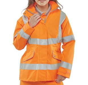 Ladies Executive Jacket Orange L