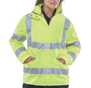 Ladies Exec Jacket Saturn Yellow Xs