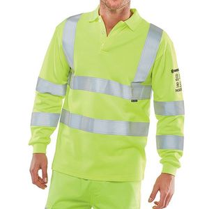 Arc Flash Hi Vis Polo Syellow 4Xl