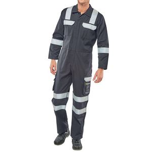 Arc Compliant Flash Coverall Nblu 38