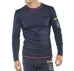 Arc Long Sleeve T-Shirt Nvy Blu S