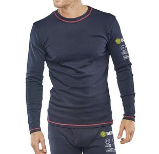 Arc Long Sleeve T-Shirt Nvy Blu 3Xl