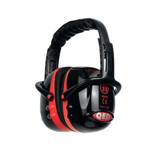 Qed33 Ear Defenders Red