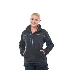 Beeswift Ladies Shell Jkt Blk Sm