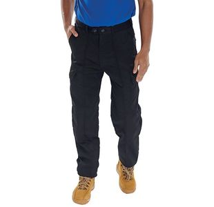 Super Click Drivers Trousers Blk 30S