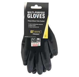 Beeswift Pu Coated Gloves Black L