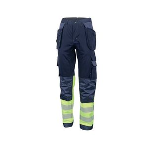 Hi Vis 2Tone Trousers Syw/Nvy 28S