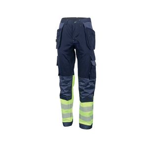 Hi Vis 2Tone Trousers Syw/Nvy 36S