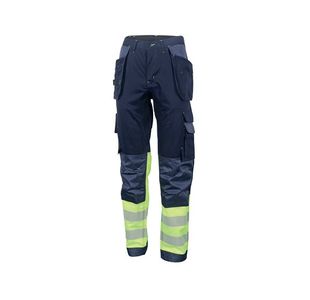 Hi Vis 2Tone Trousers Syw/Nvy 42T