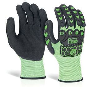 Sandy Nitrile Coated Gloves Grn 2Xl