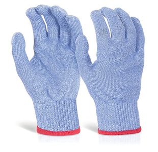 Cut Res Food Safe Gloves Blue 2Xl