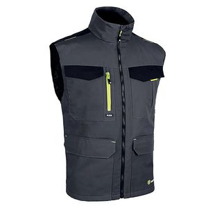 Flex Workwear Gilet Grey/Black 3Xl